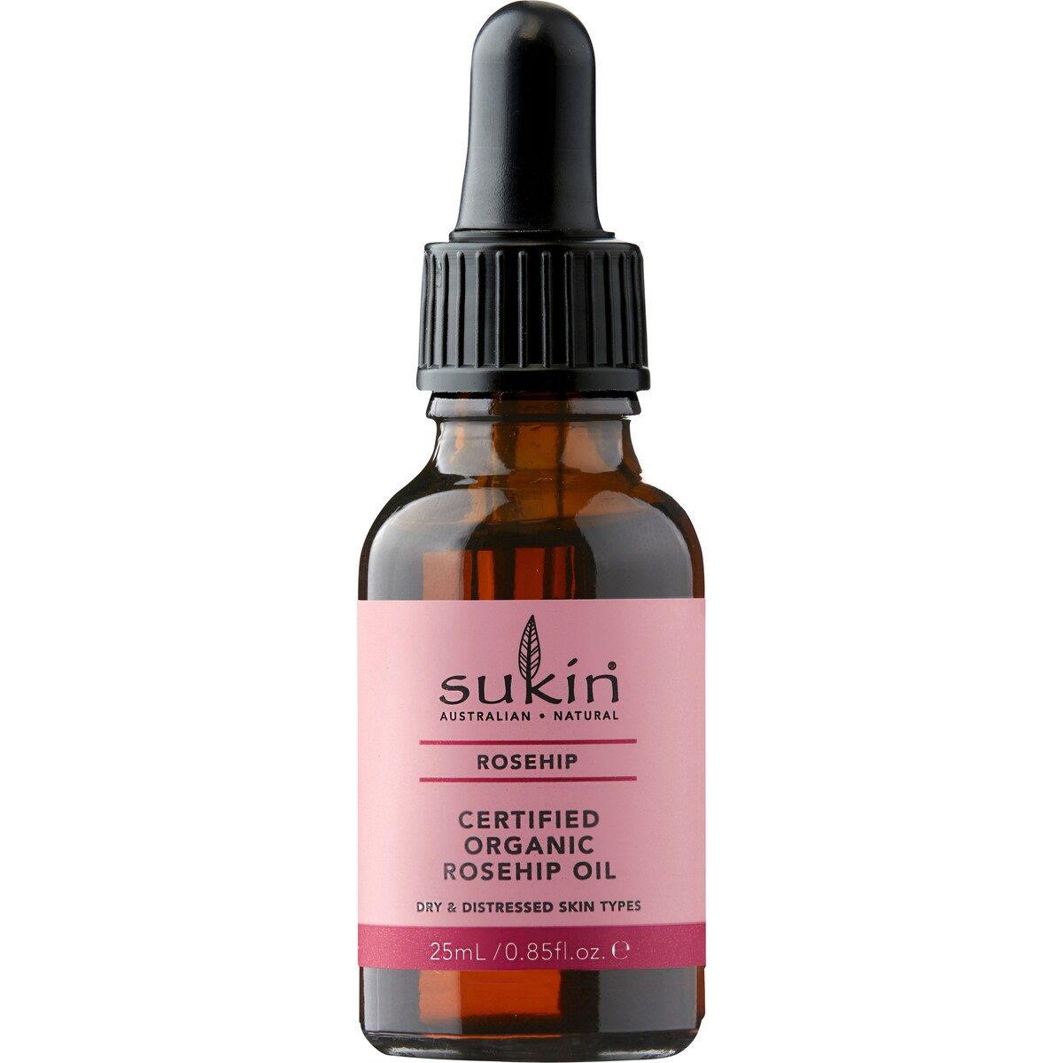 Sukin Certified Organic Rosehip Oil 25ml