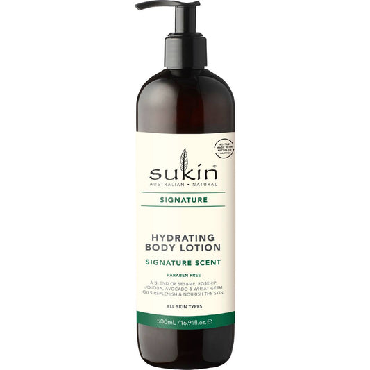 Sukin Signature Hydrating Body Lotion Pump 500ml