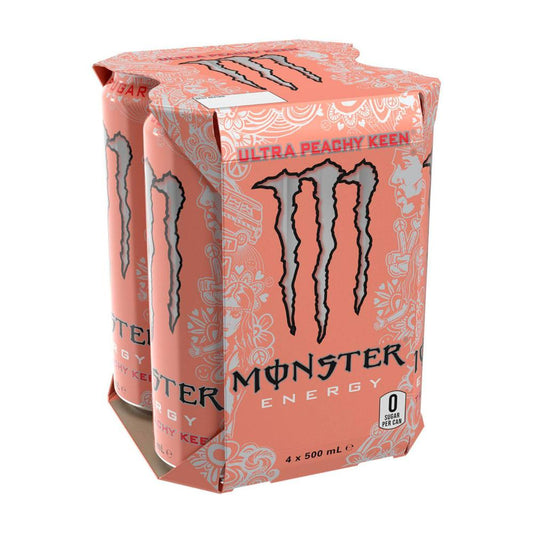 Monster Energy Drink Peachy Keen 4x500ml