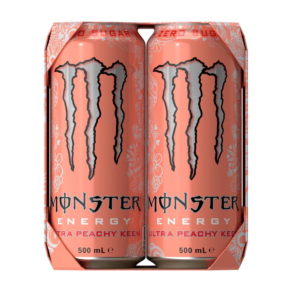 Monster Energy Drink Peachy Keen 4x500ml