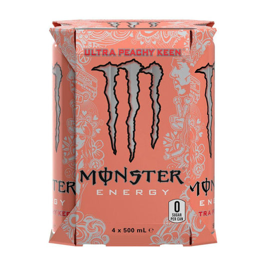 Monster Energy Drink Peachy Keen 4x500ml