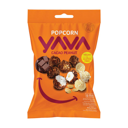 Yava Popcorn Cacao Peanut - 60g