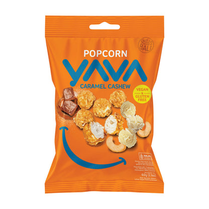 Yava Popcorn Caramel Cashew - 60g