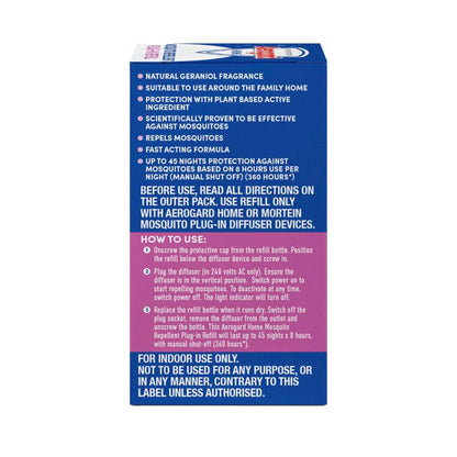 Aerogard Home Mosquito Repellent Electric Plug-in Refill - 35mL