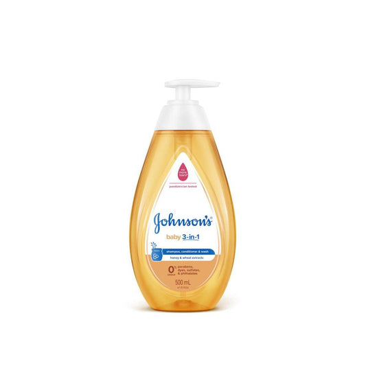 Johnson's 3-in-1 Hypoallergenic Gentle Tear-free Conditioning Ba ... 500mL