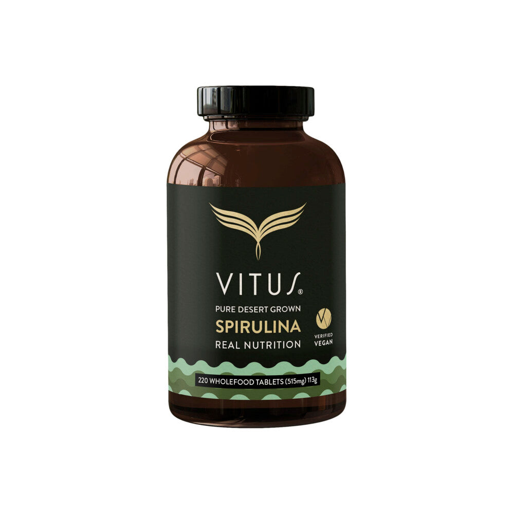 Vitus Pure Desert Grown Spirulina Vegan Tablets - 220 Pack