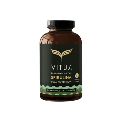 Vitus Pure Desert Grown Spirulina Vegan Tablets - 220 Pack