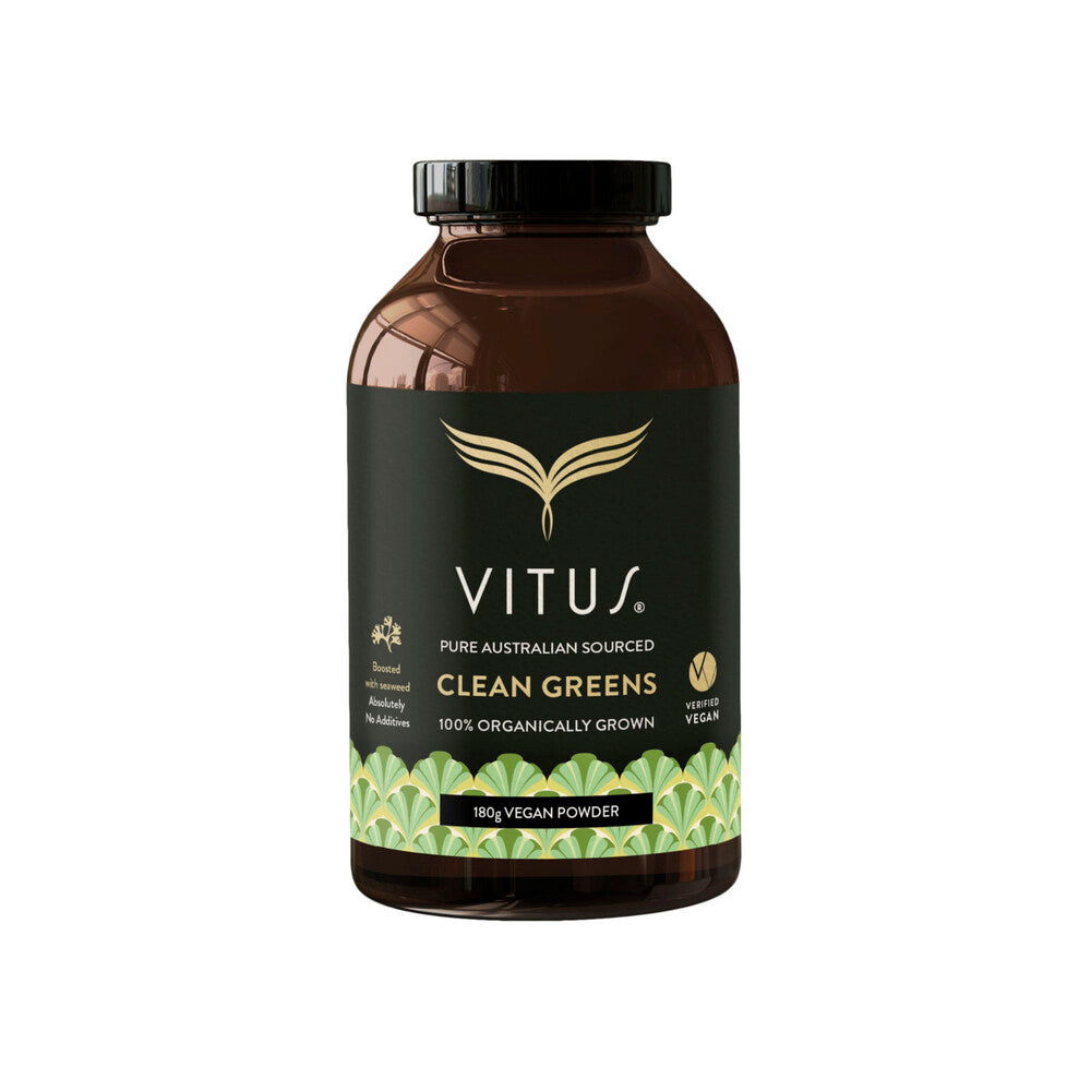 Vitus Pure Plant Sourced Clean Greens Vegan Powder - 180g