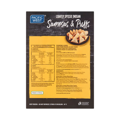 Pacific West Samosas & Puffs 16 Pack - 360GRAM