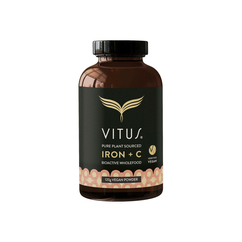 Vitus Pure Plant Sourced Iron + C Vegan Powder - 120g