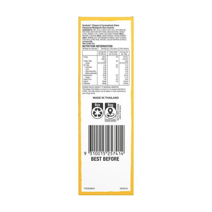 Snakata Rice Snack Crackers Cheese & Onion Multigrain - 100 GRAM
