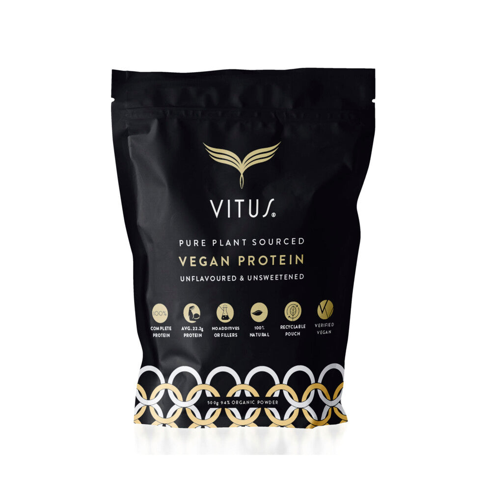 Vitus Pure Plant Sourced Vegan Protein Vegan Powder - 500g