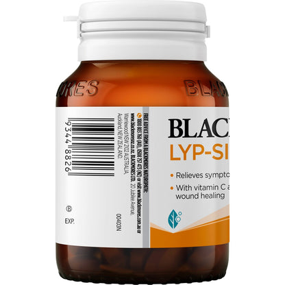 Blackmores Lyp-sine Cold Sore Relief Vitamin Tablets 30 Pack