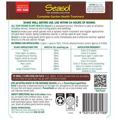 Seasol Complete Garden Health Treatment - 2.4L