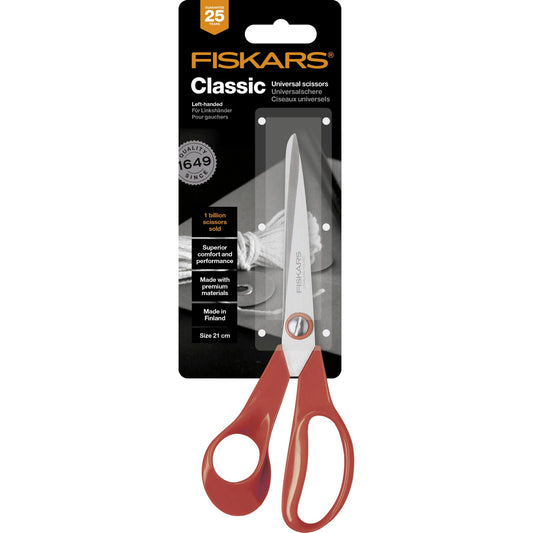 Fiskars Left Handed Scissor - 21cm