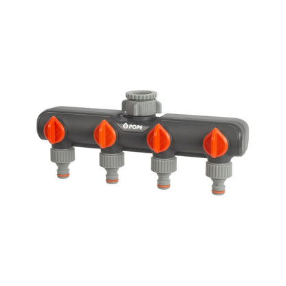 Pope 4 Way Tap Outlet - 275 x 140 x 75mm