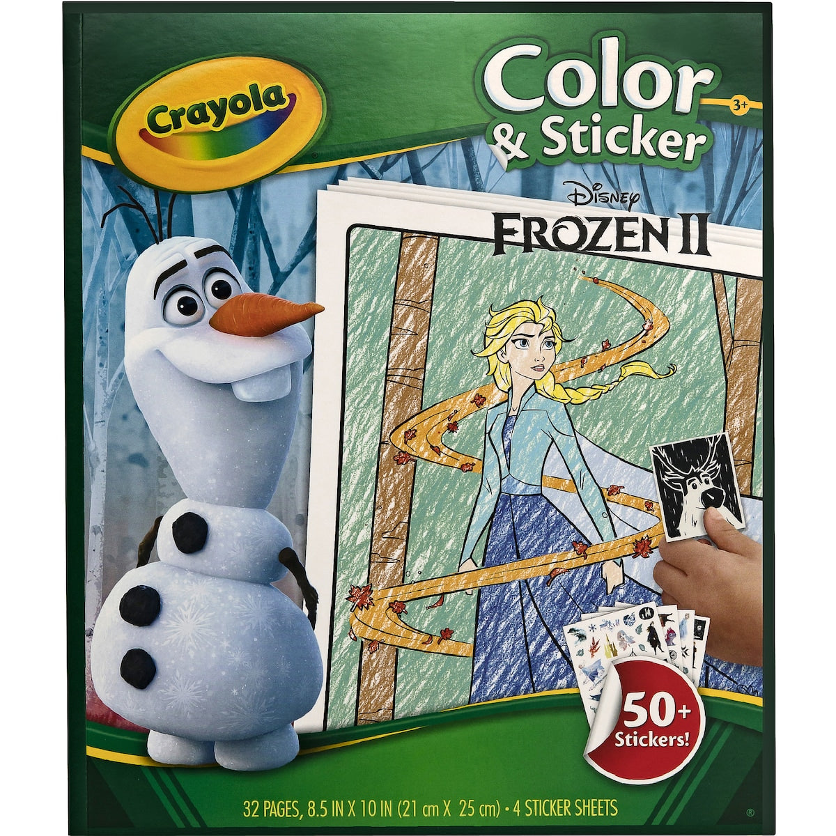 Crayola Color & Sticker Book Frozen Each