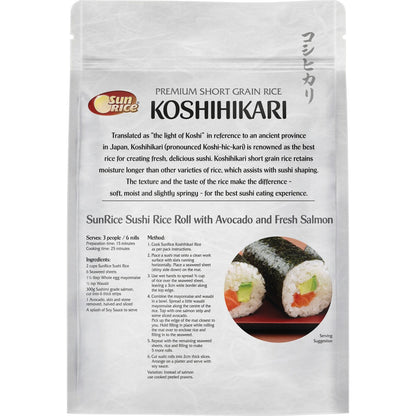 Sunrice Koshihikari Sushi Rice 750g