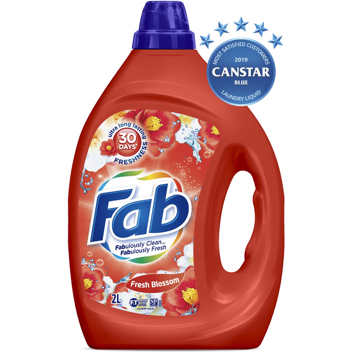 Fab Laundry Liquid Fresh Blossoms 2L