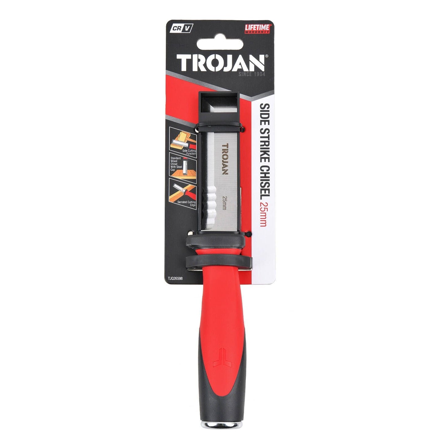 Trojan Side Strike Chisel - 25mm