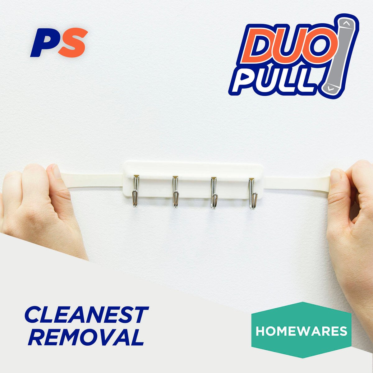 Permastik Kitchen Utility Rack - 120mm - Self-Adhesive - Holds 1kg