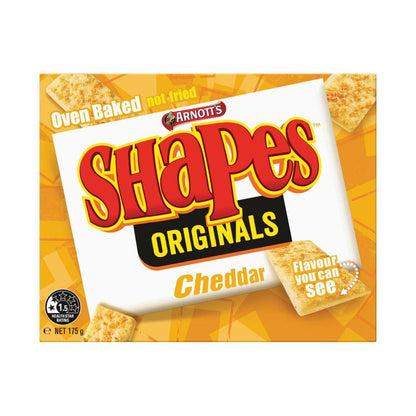 Arnott's Shapes Cheddar - 175g