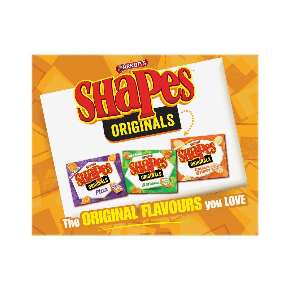 Arnott's Shapes Cheddar - 175g