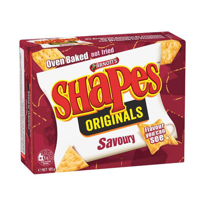 Arnott's Shapes Savoury - 185g