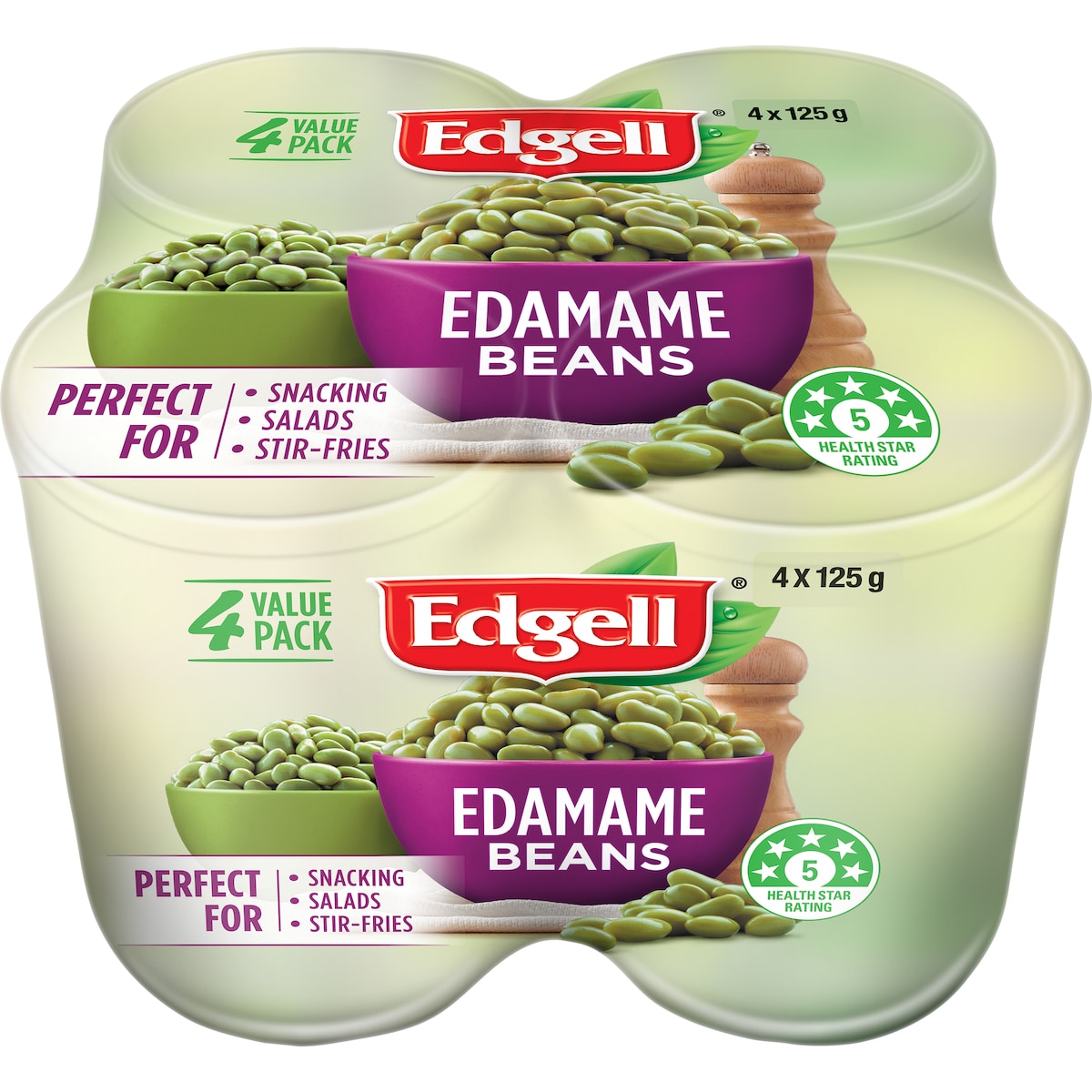 Edgell Edamame Beans 125g X 4 Pack