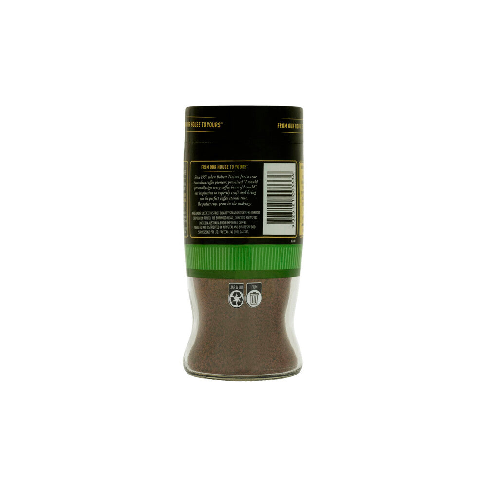 Robert Timms Premium Espresso Extra Dark Roasted Granulated Coffee - 200g