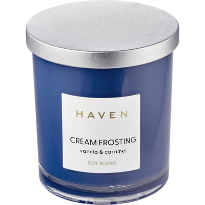 Haven Cream Frosting Vanilla & Caramel Soy Blend Candle