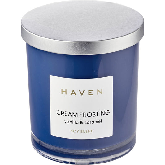 Haven Cream Frosting Vanilla & Caramel Soy Blend Candle
