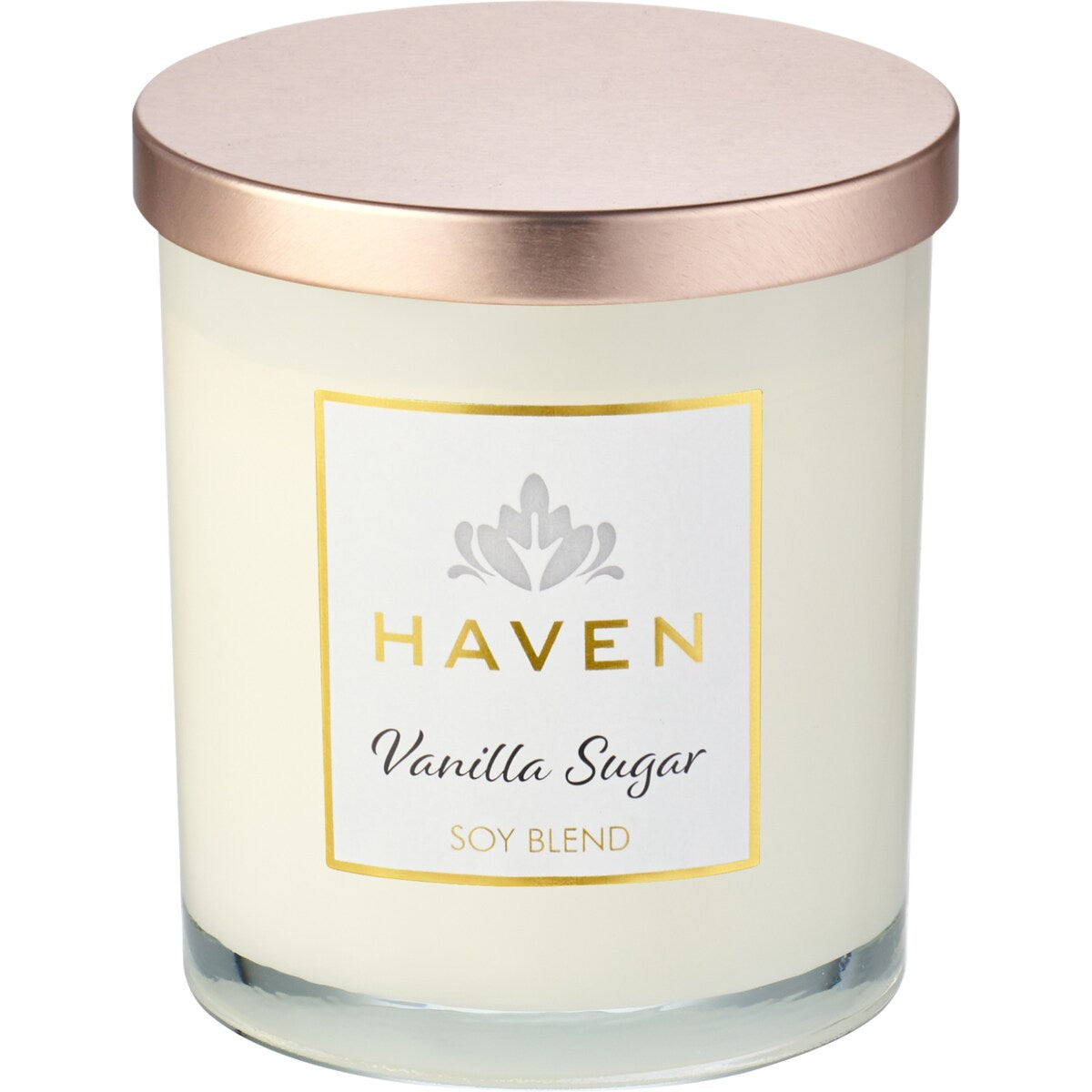 Haven Cream Frosting Vanilla & Caramel Soy Blend Candle