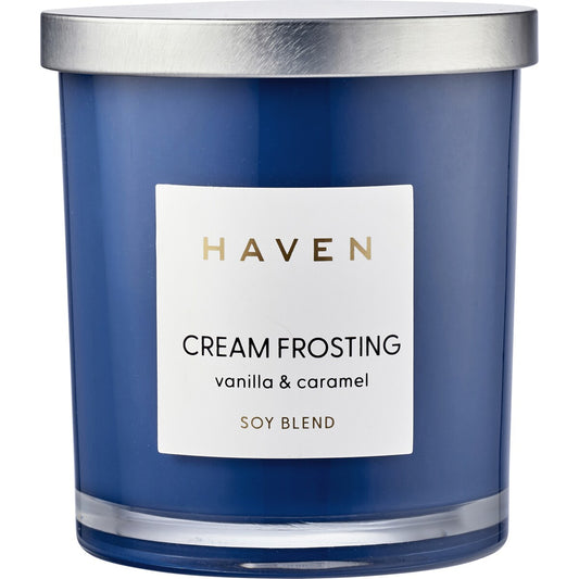 Haven Cream Frosting Vanilla & Caramel Soy Blend Candle