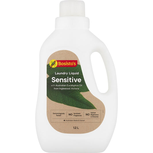 Bosisto's Sensitive Laundry Liquid 1.2l