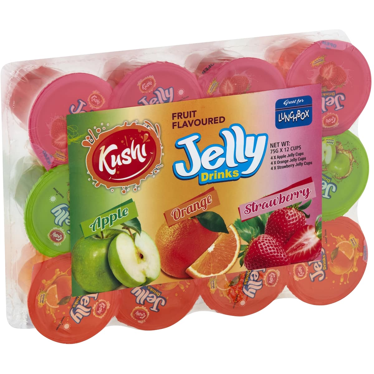 Kushi Jelly Drinks 75g X 12 Pack