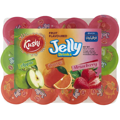 Kushi Jelly Drinks 75g X 12 Pack