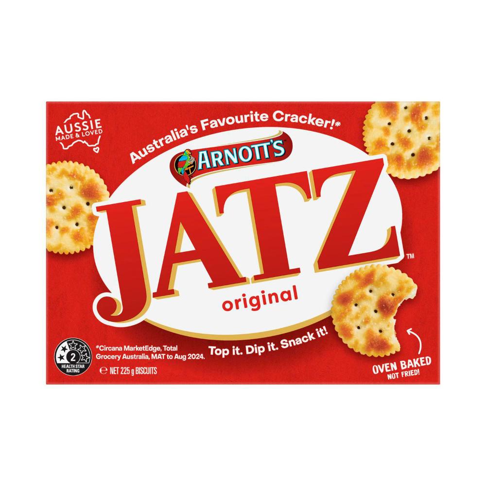 Arnott's Jatz Crackers Original - 225g