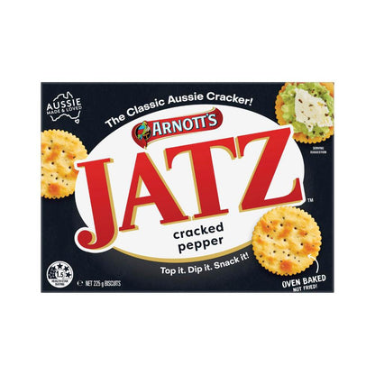 Arnott's Jatz Crackers Cracked Pepper - 225g