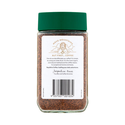 Republica 100% Pure Coffee Decaffeinated - 100g
