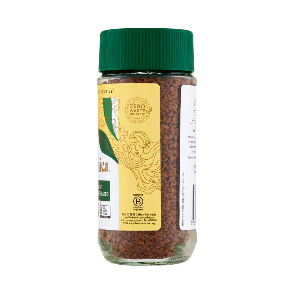 Republica 100% Pure Coffee Decaffeinated - 100g