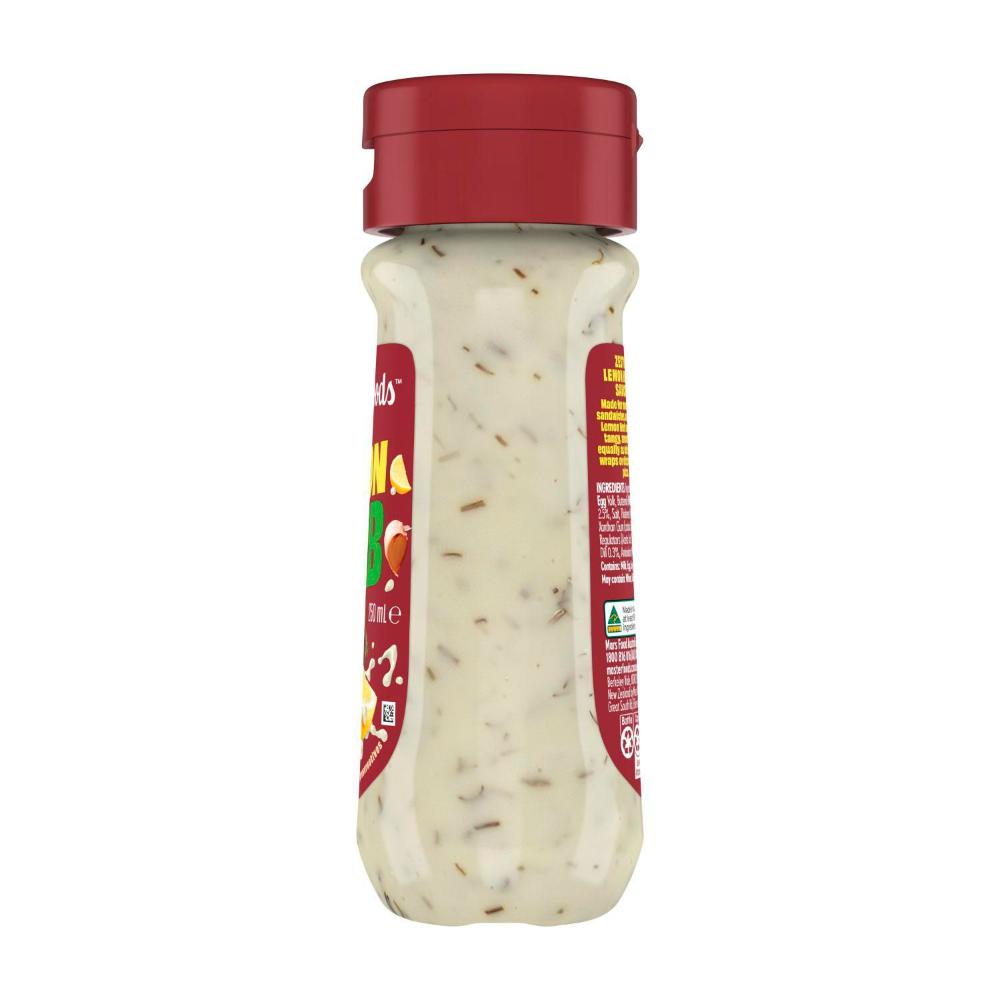 Masterfoods No Rules Zesty Lemon And Herb Sauce - 250mL