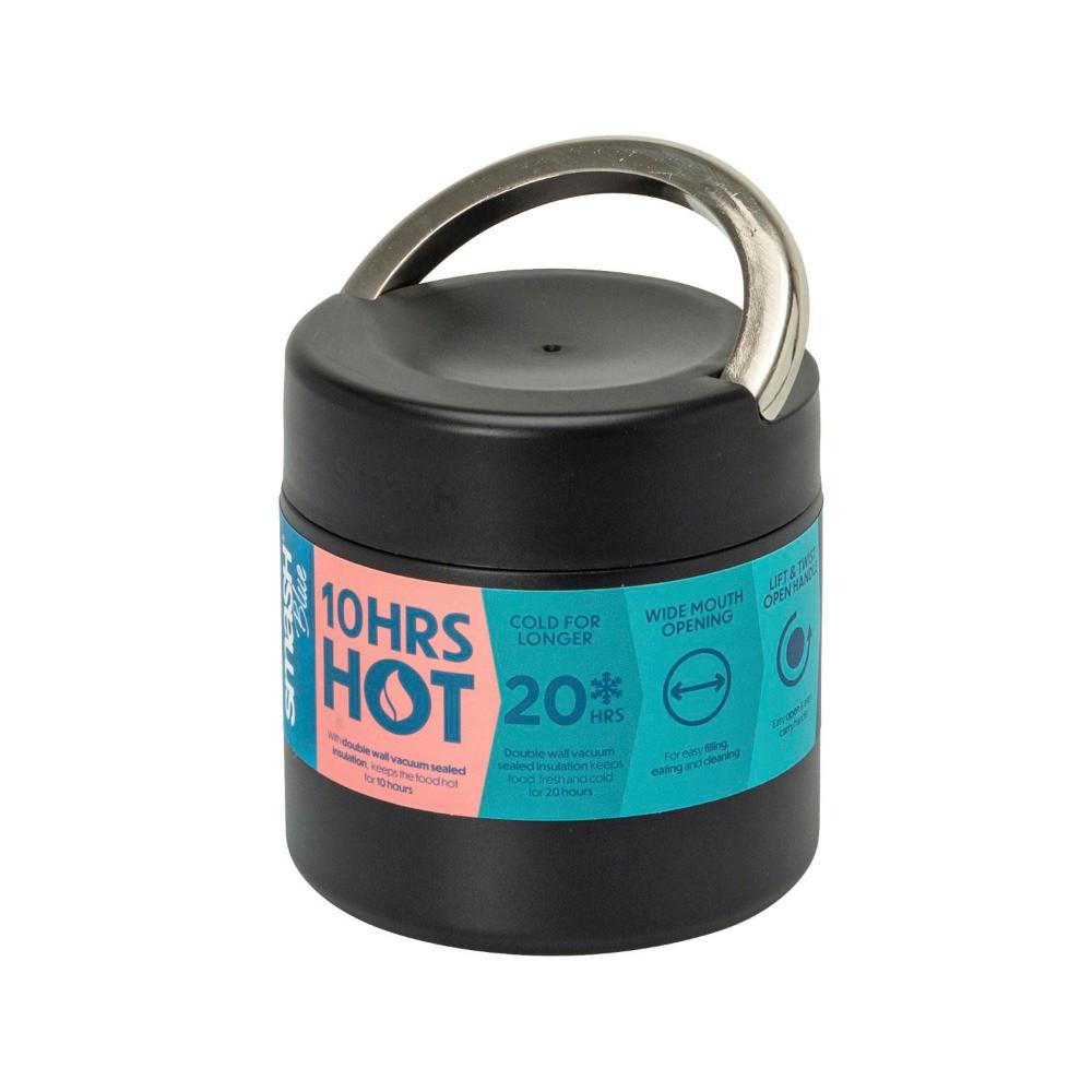 Smash Blue Stainless Steel Food Jar 650ml - 1 each