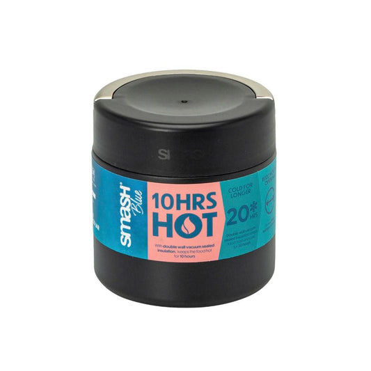 Smash Blue Stainless Steel Food Jar 650ml - 1 each