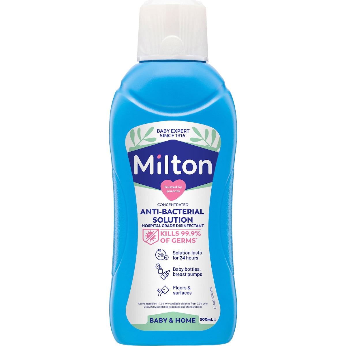 Milton Antibacterial Concentrated Solution 500ml