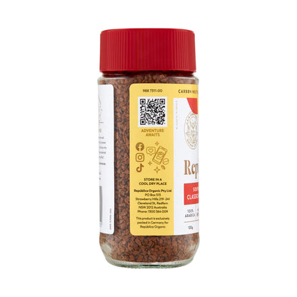 Republica Organic South American Medium Roast Freeze Dried Instant Coffee - 100g