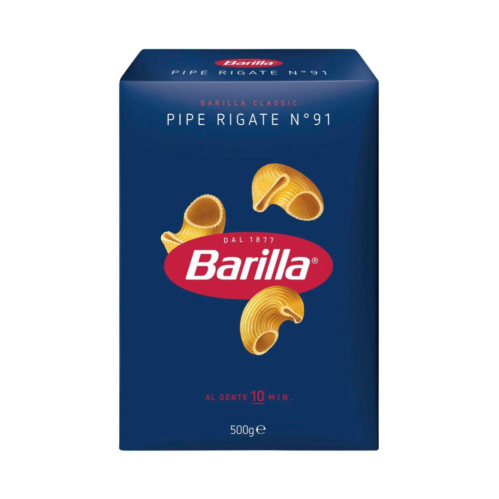 Barilla Pasta Pipe Rigate - 500GRAM