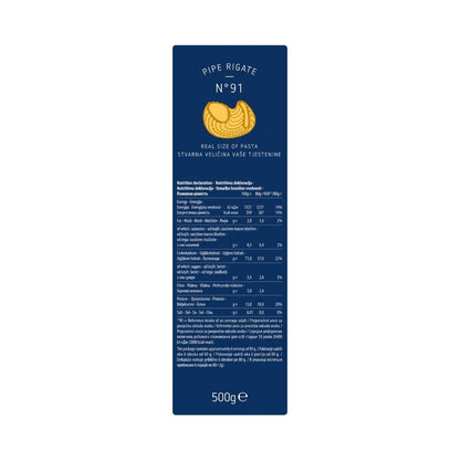 Barilla Pasta Pipe Rigate - 500GRAM
