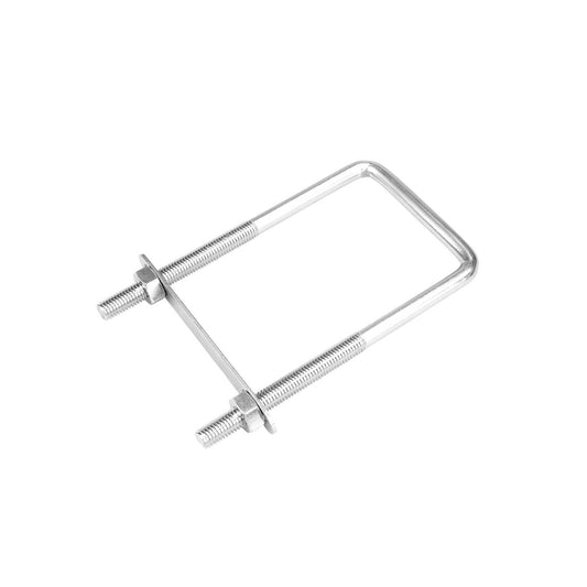 Pinnacle M10 Zinc Plated U Bolt Square - 76 x 152mm