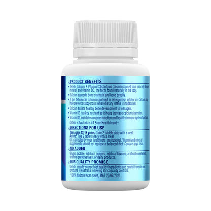 Ostelin Calcium & Vitamin D Tablets W. D3 For Bone Health - 60 pack
